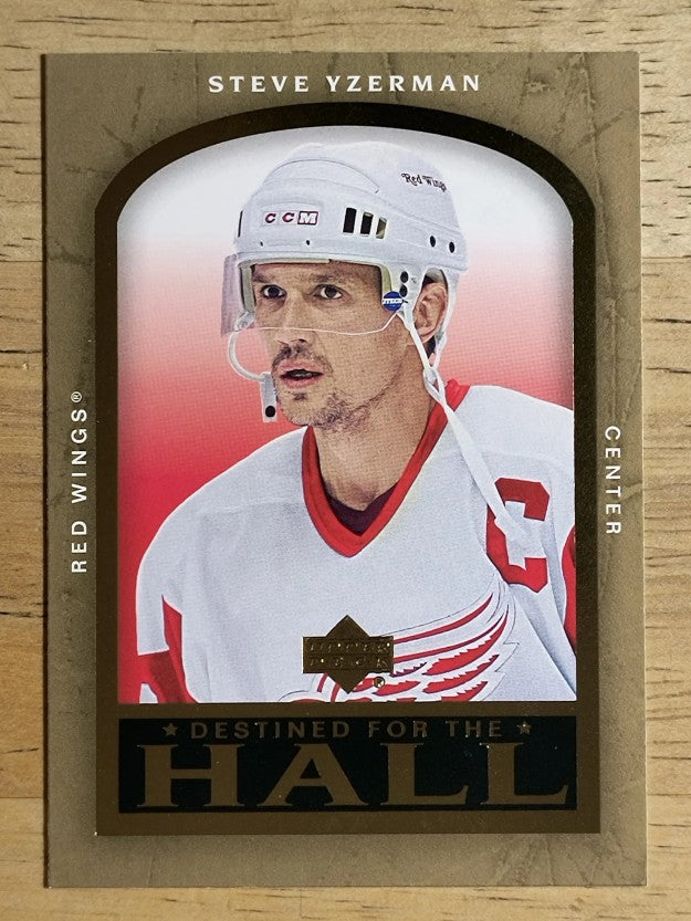 2005-06 Upper Deck Destined for the Hall #DH1 Steve Yzerman