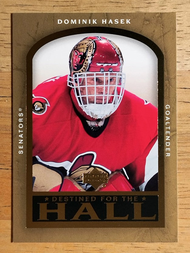 2005-06 Upper Deck Destined for the Hall #DH4 Dominik Hasek