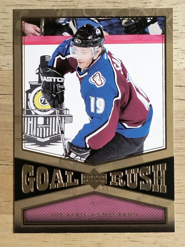 2005-06 Upper Deck Goal Rush #GR5 Joe Sakic