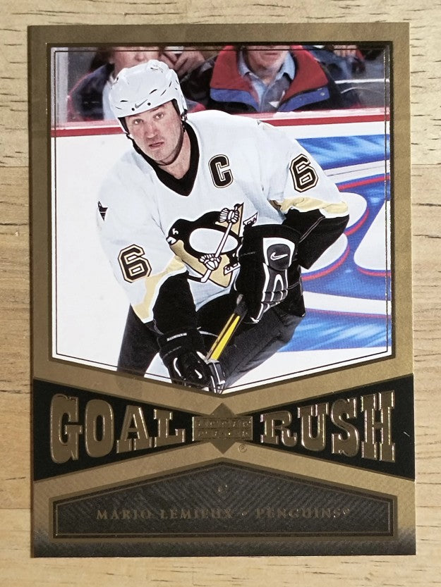 2005-06 Upper Deck Goal Rush #GR7 Mario Lemieux