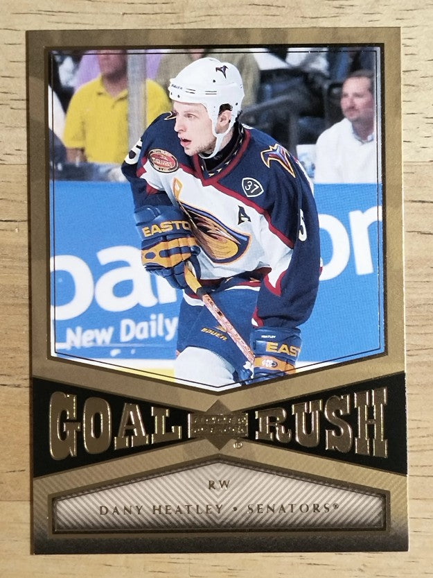 2005-06 Upper Deck Goal Rush #GR14 Dany Heatley