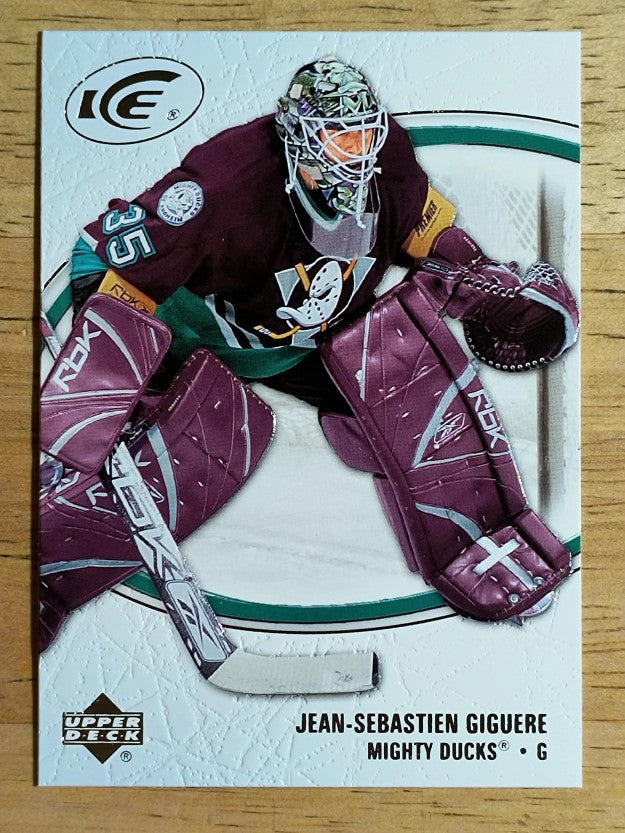 2005-06 Upper Deck Ice #3 Jean-Sebastien Giguere