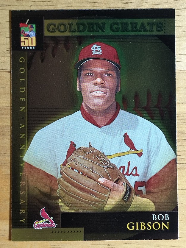 2001 Topps Golden Anniversary #GA9 Bob Gibson