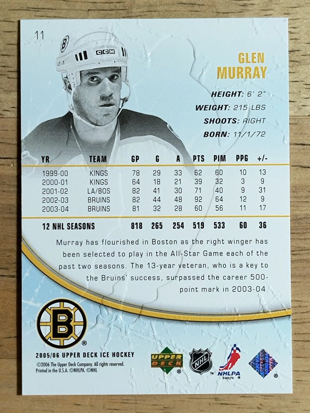2005-06 Upper Deck Ice #11 Glen Murray