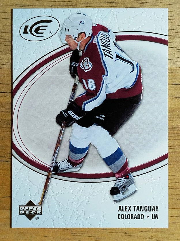 2005-06 Upper Deck Ice #24 Alex Tanguay