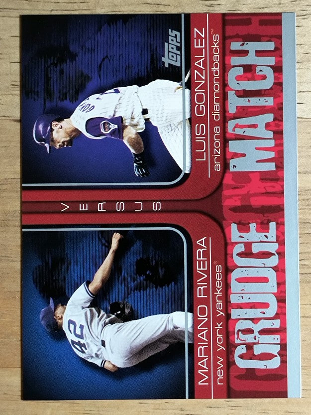 2005 Topps Grudge Match #3 Mariano Rivera/Luis Gonzalez