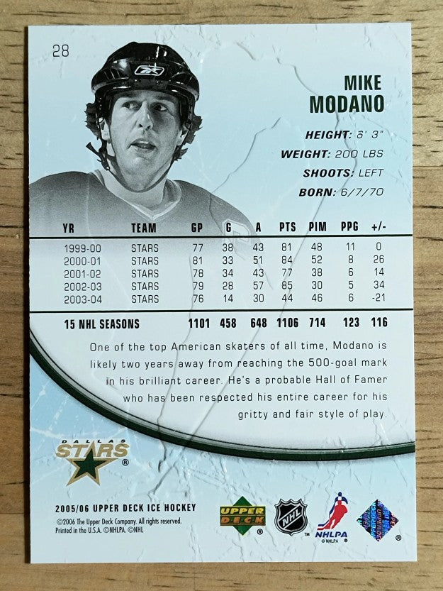 2005-06 Upper Deck Ice #28 Mike Modano