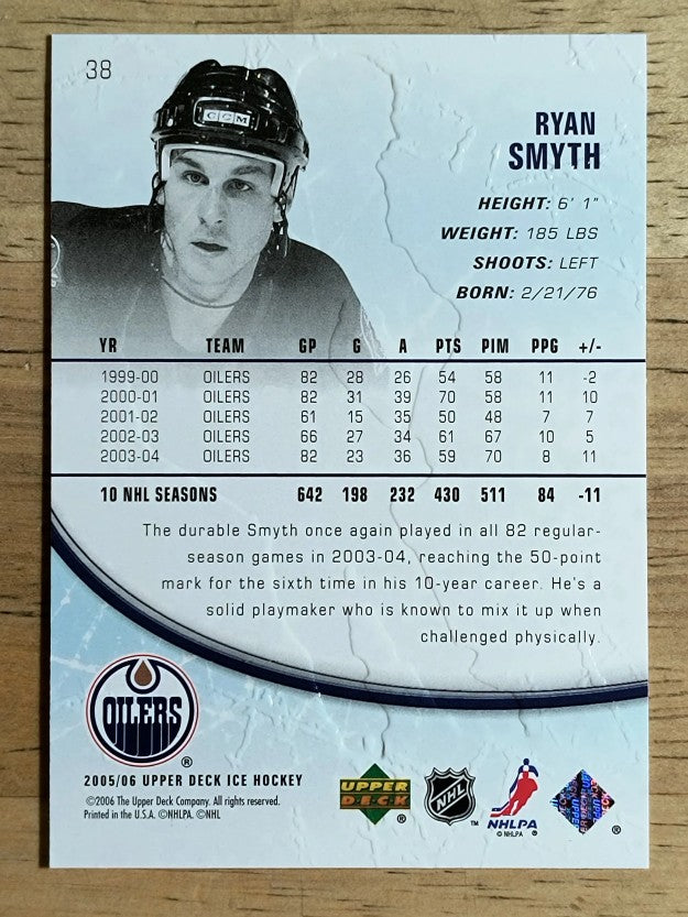 2005-06 Upper Deck Ice #38 Ryan Smyth