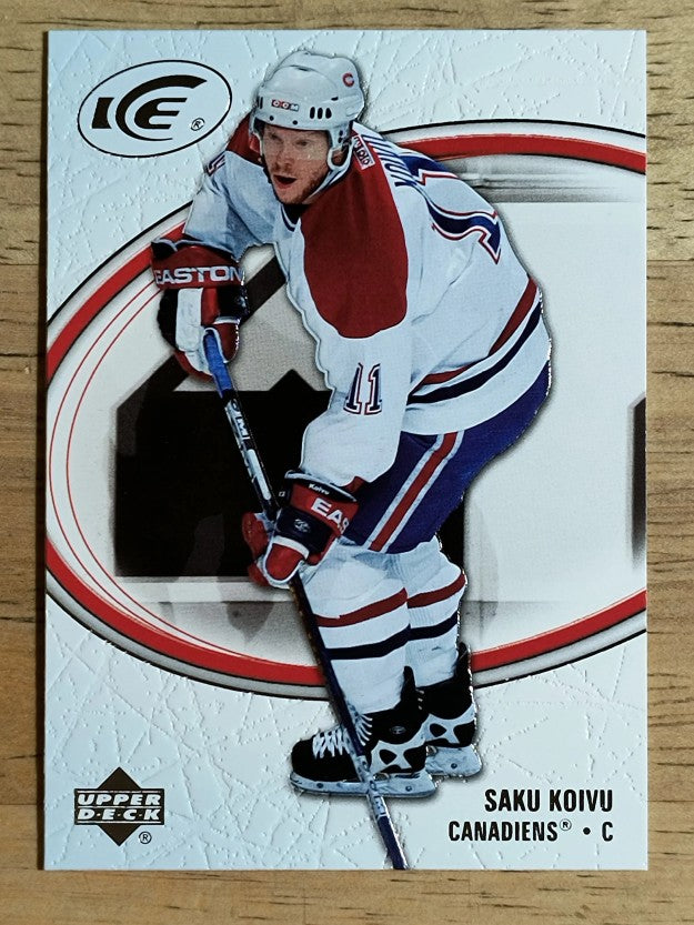 2005-06 Upper Deck Ice #50 Saku Koivu