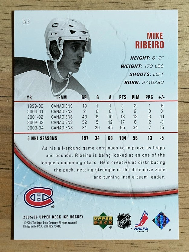 2005-06 Upper Deck Ice #52 Mike Ribeiro