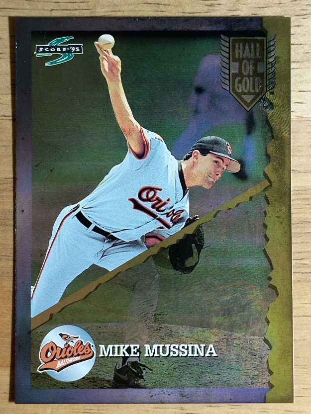 1995 Score Hall of Gold #HG85 Mike Mussina