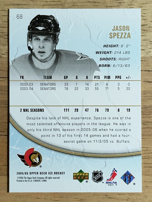 2005-06 Upper Deck Ice #68 Jason Spezza