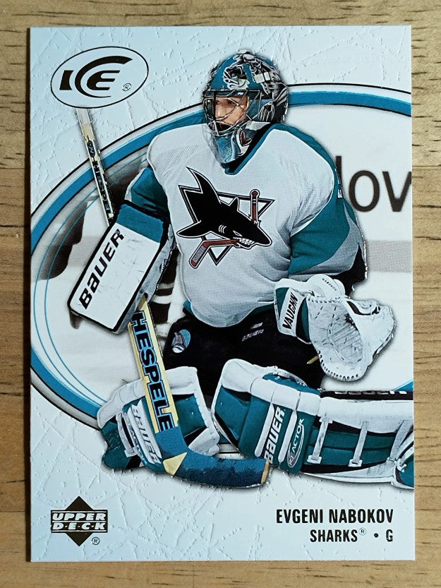 2005-06 Upper Deck Ice #82 Evgeni Nabokov