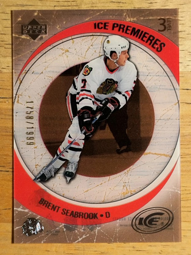 2005-06 Upper Deck Ice #123 Brent Seabrook RC