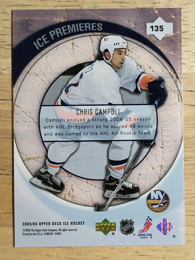 2005-06 Upper Deck Ice #135 Chris Campoli RC