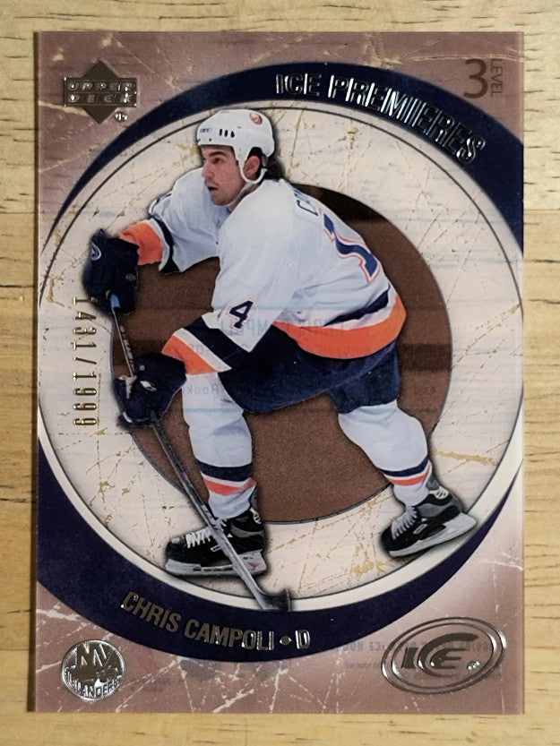 2005-06 Upper Deck Ice #135 Chris Campoli RC