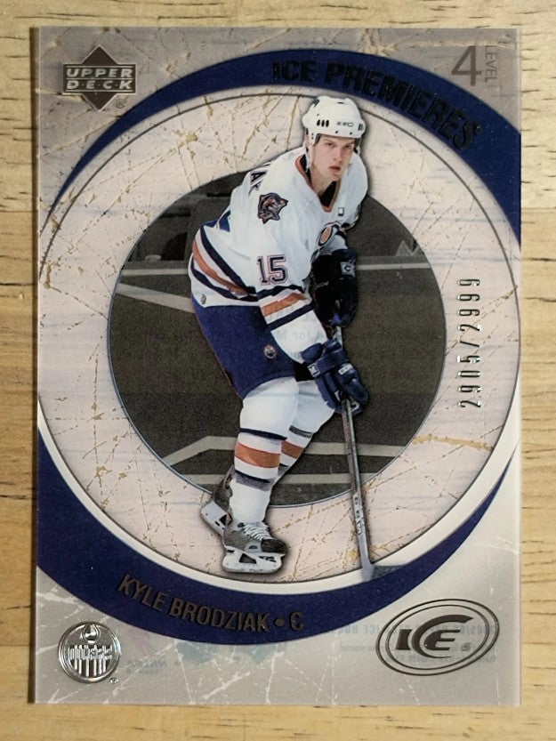 2005-06 Upper Deck Ice #151 Kyle Brodziak RC