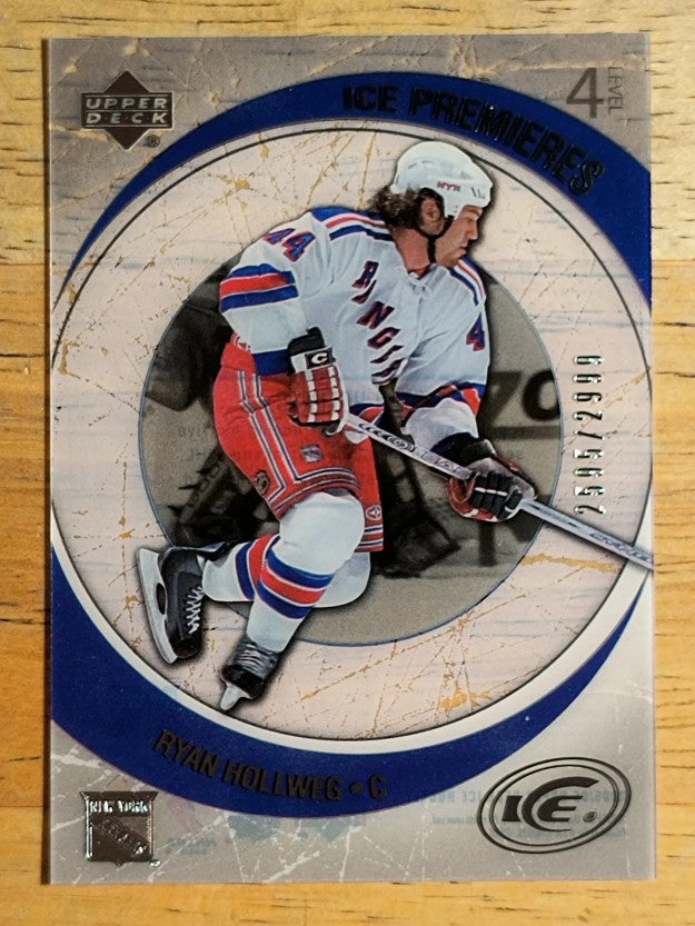 2005-06 Upper Deck Ice #156 Ryan Hollweg RC