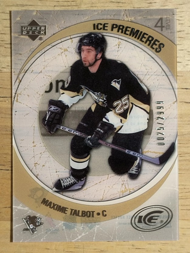 2005-06 Upper Deck Ice #162 Maxime Talbot RC