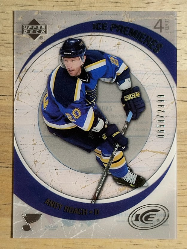 2005-06 Upper Deck Ice #165 Andy Roach RC