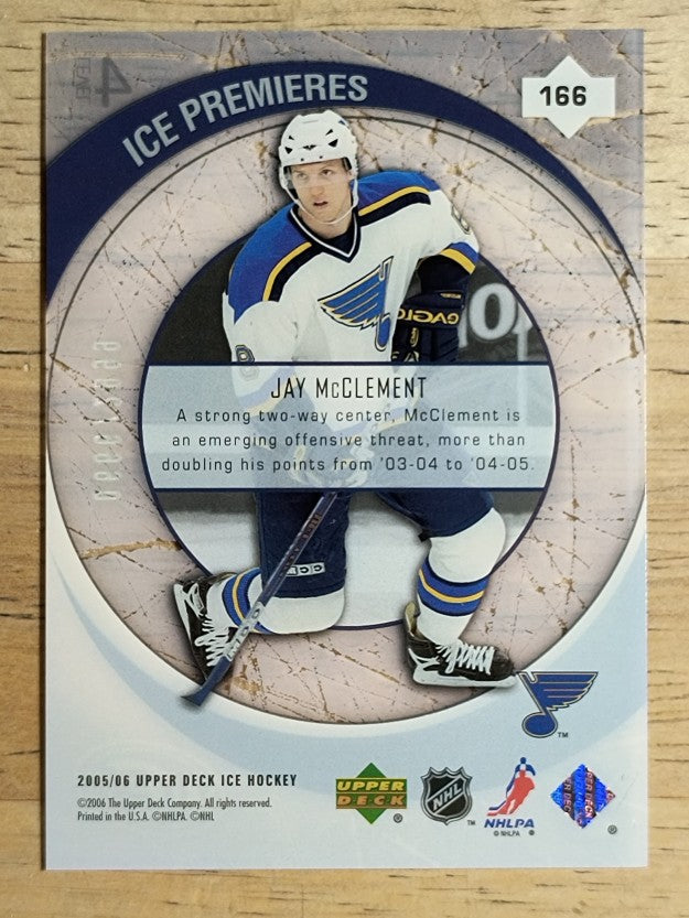 2005-06 Upper Deck Ice #166 Jay McClement RC