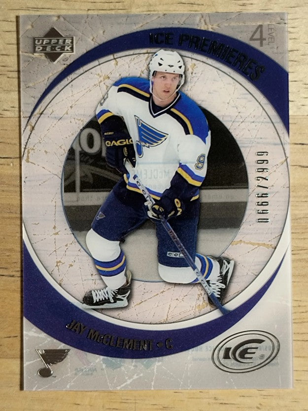2005-06 Upper Deck Ice #166 Jay McClement RC