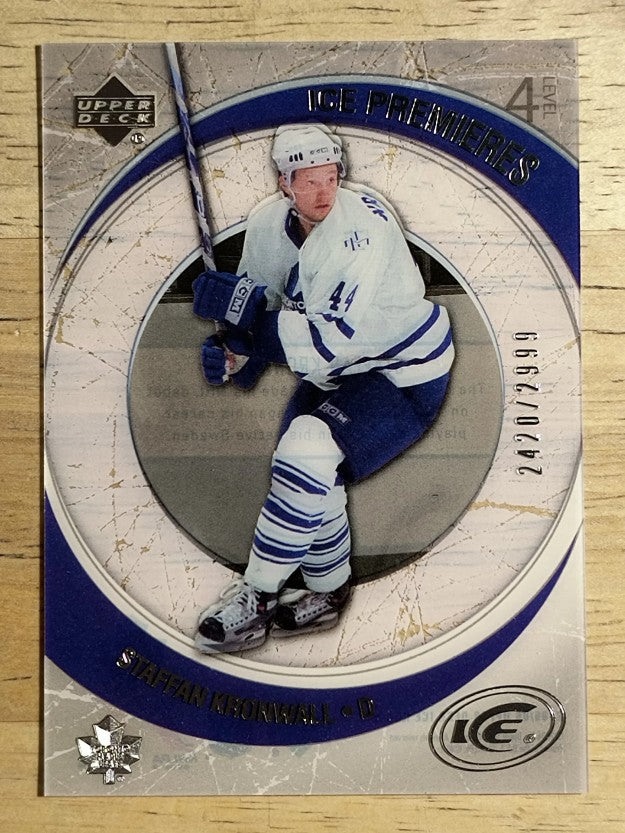 2005-06 Upper Deck Ice #183 Staffan Kronwall RC
