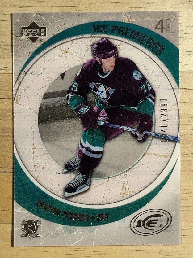 2005-06 Upper Deck Ice #185 Dustin Penner RC