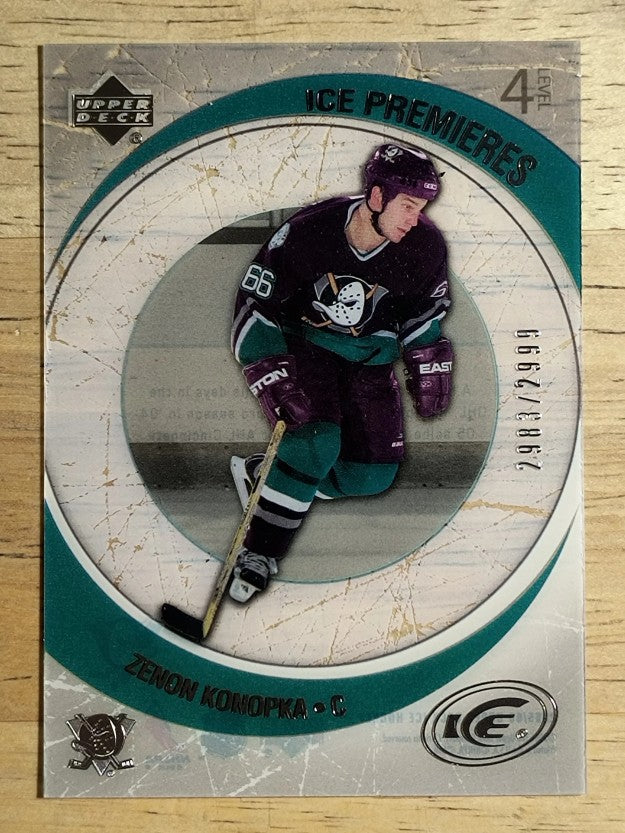 2005-06 Upper Deck Ice #187 Zenon Konopka RC
