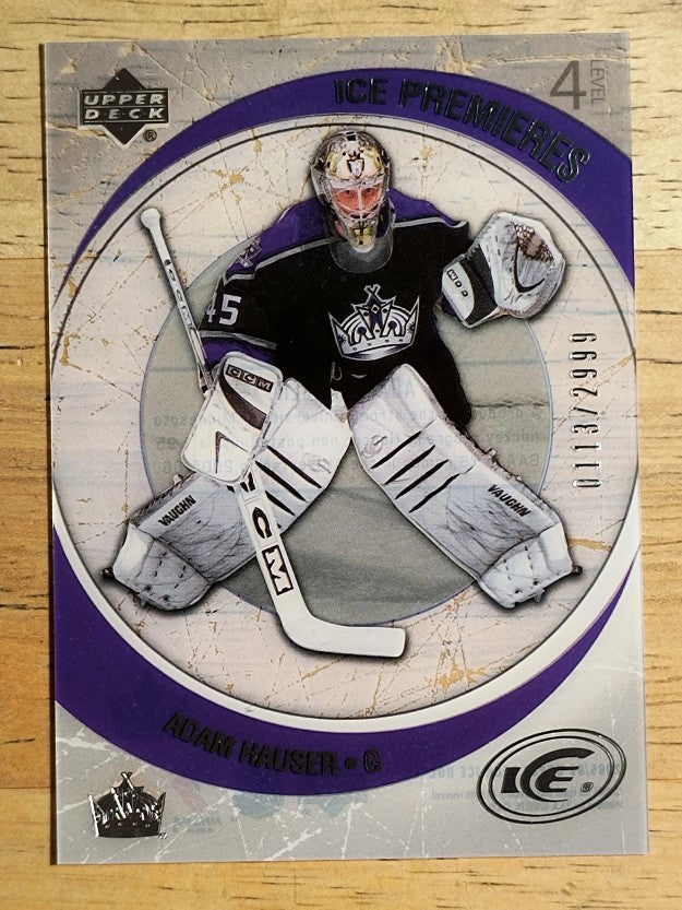 2005-06 Upper Deck Ice #198 Adam Hauser RC