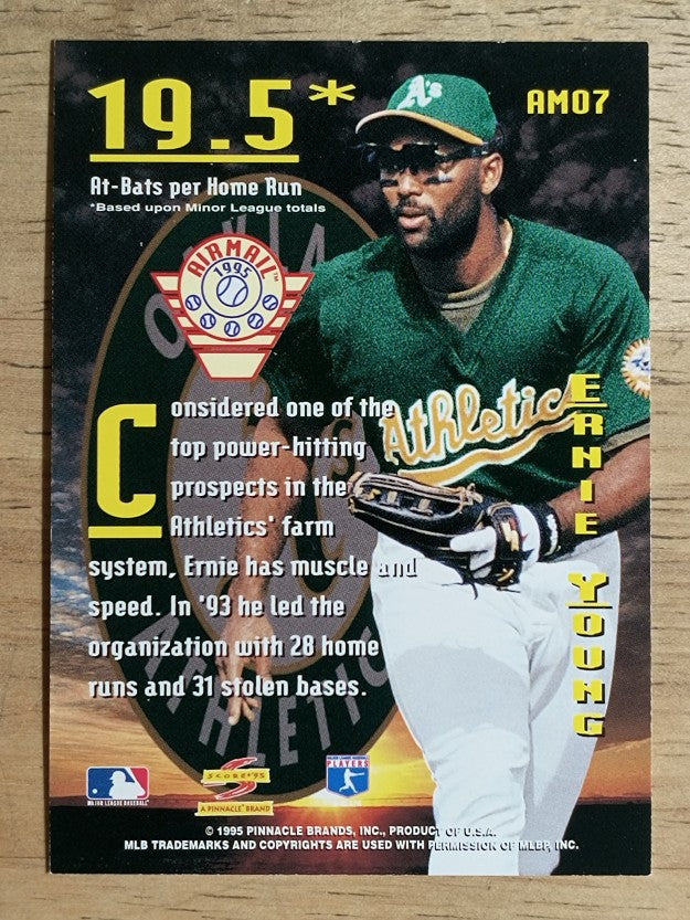 1995 Score Airmail #AM7 Ernie Young
