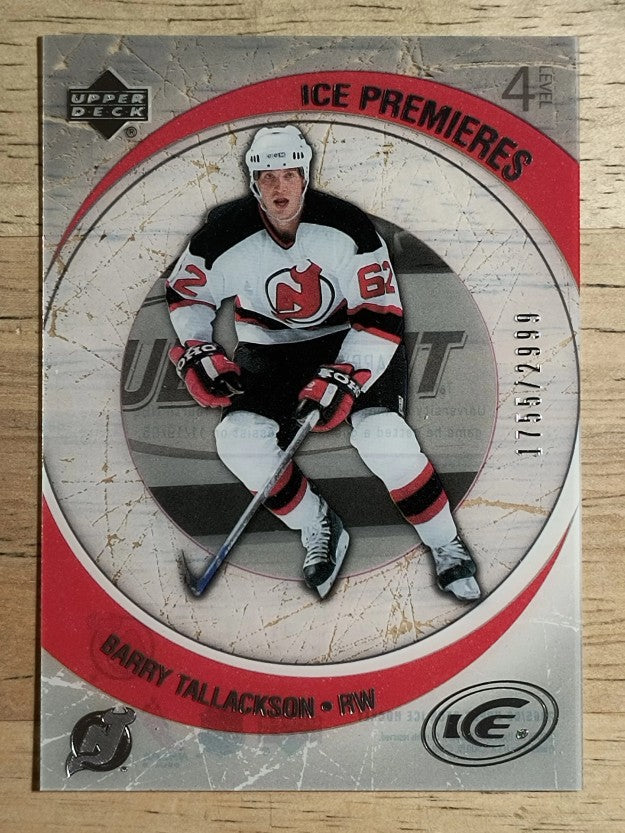 2005-06 Upper Deck Ice #200 Barry Tallackson RC