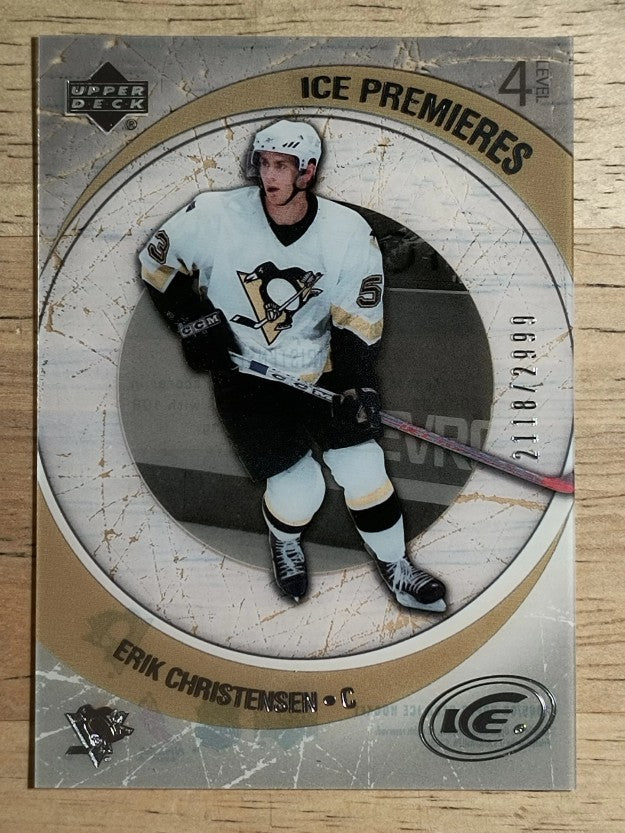 2005-06 Upper Deck Ice #205 Erik Christensen RC