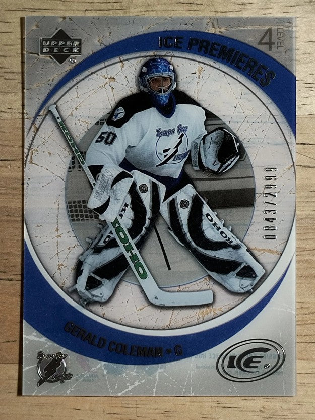 2005-06 Upper Deck Ice #209 Gerald Coleman RC