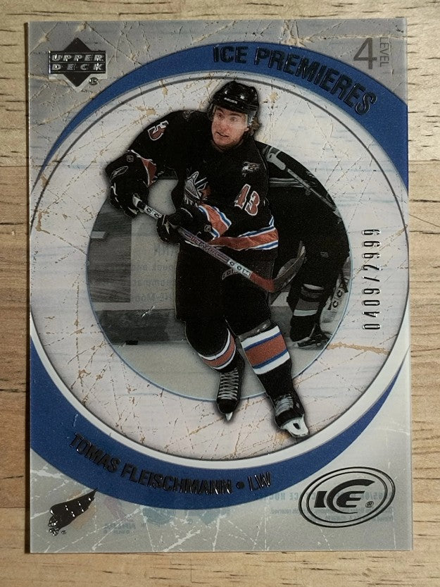 2005-06 Upper Deck Ice #210 Tomas Fleischmann RC