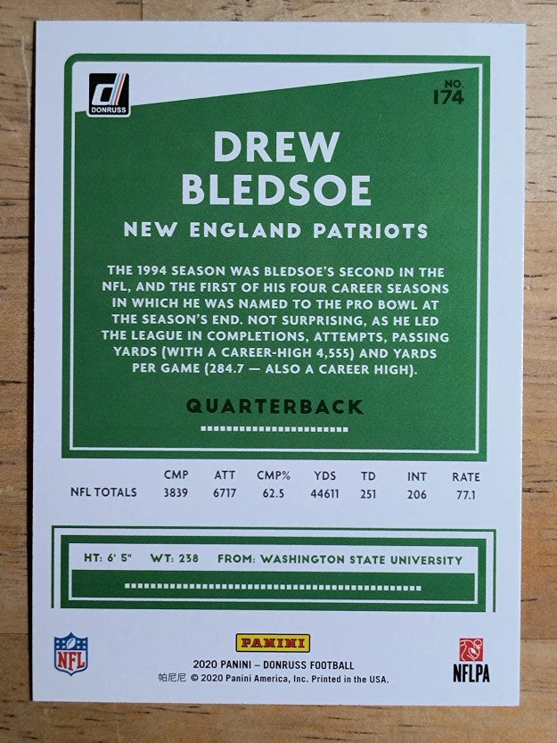 2020 Donruss #174 Drew Bledsoe