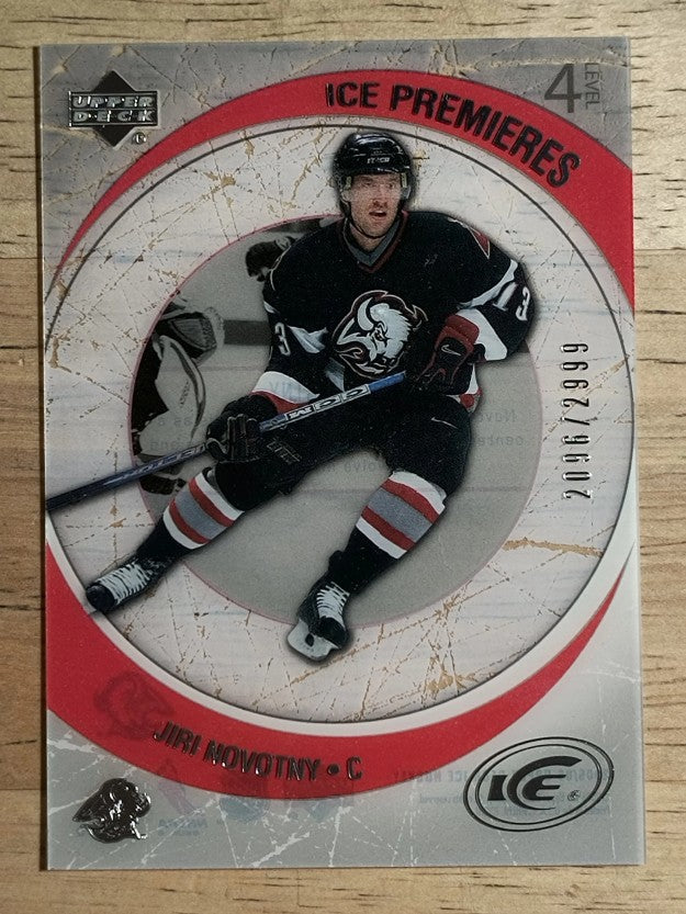 2005-06 Upper Deck Ice #255 Jiri Novotny RC