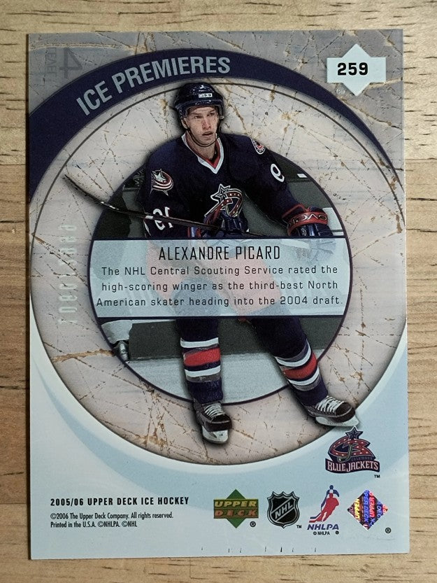 2005-06 Upper Deck Ice #259 Alexandre Picard RC