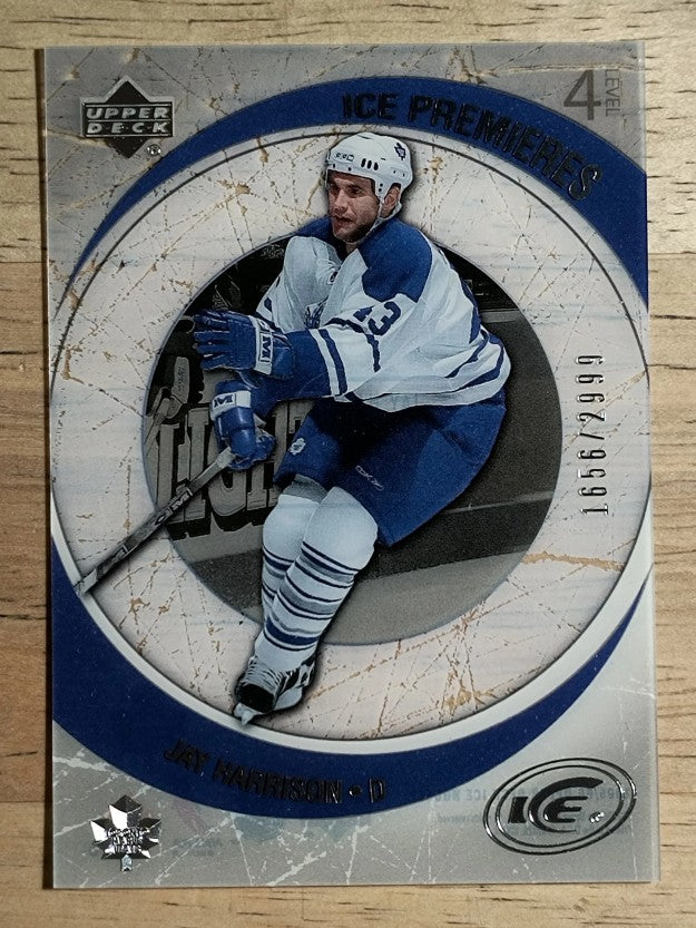 2005-06 Upper Deck Ice #264 Jay Harrison RC