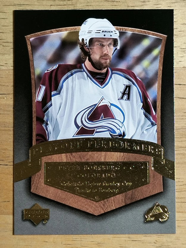 2005-06 Upper Deck Playoff Performers #PP3 Peter Forsberg