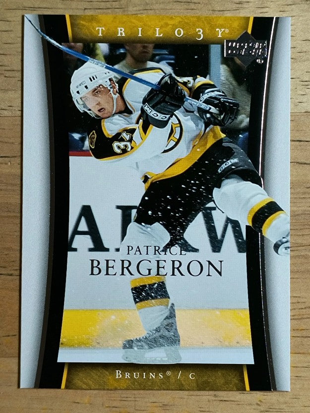 2005-06 Upper Deck Trilogy #9 Patrice Bergeron