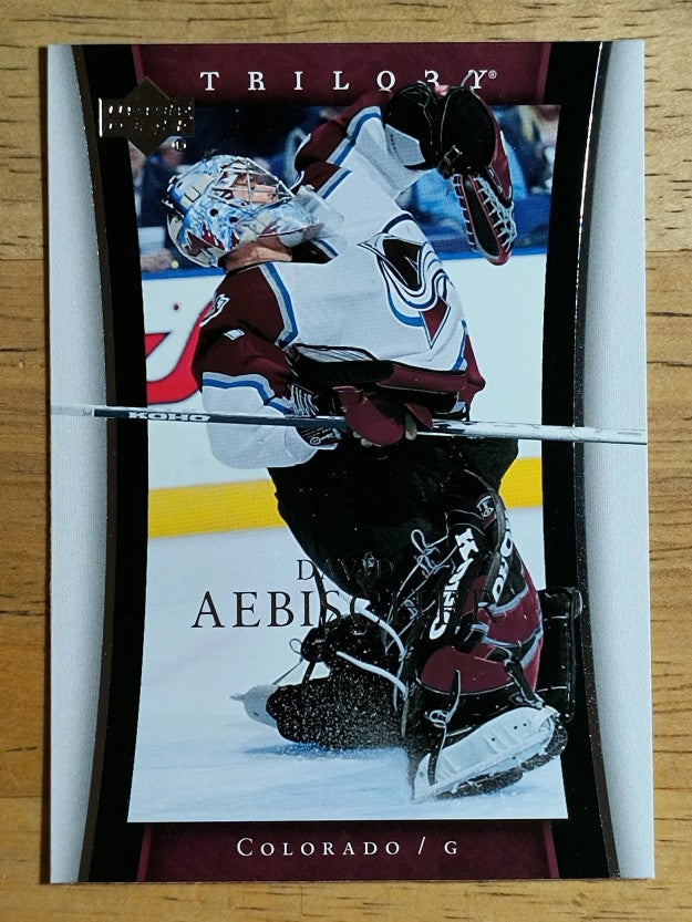 2005-06 Upper Deck Trilogy #22 David Aebischer