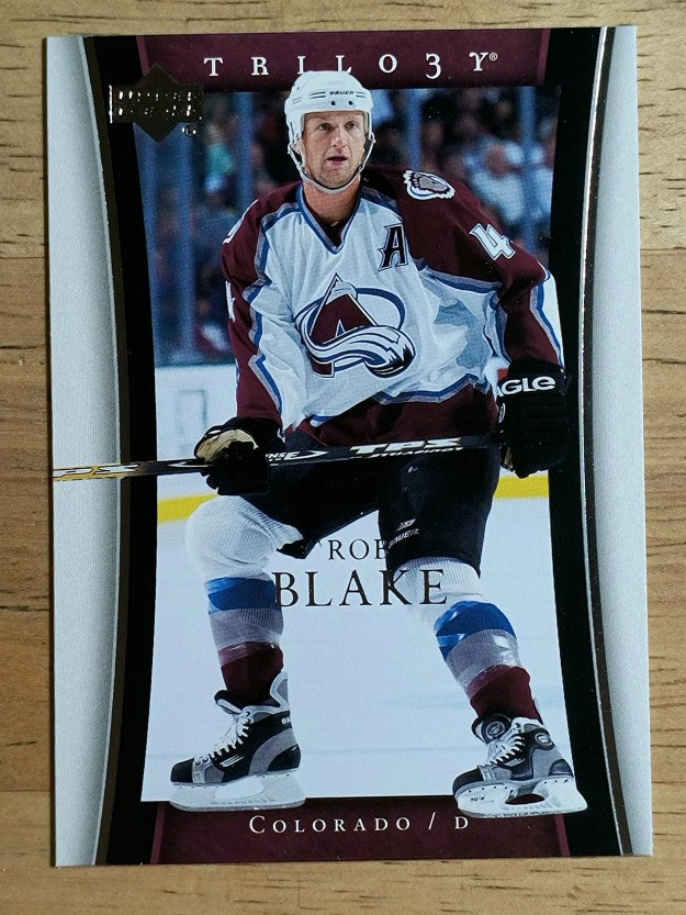 2005-06 Upper Deck Trilogy #24 Rob Blake