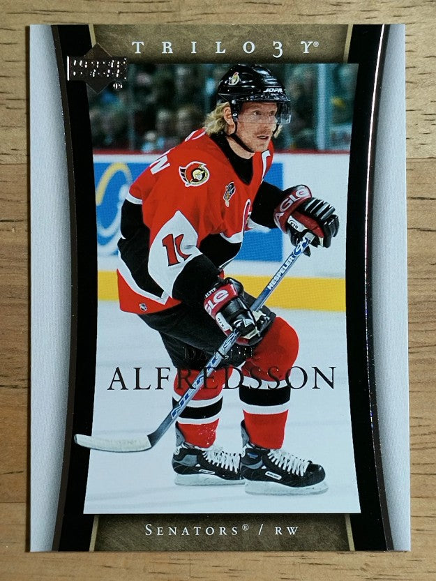 2005-06 Upper Deck Trilogy #60 Daniel Alfredsson