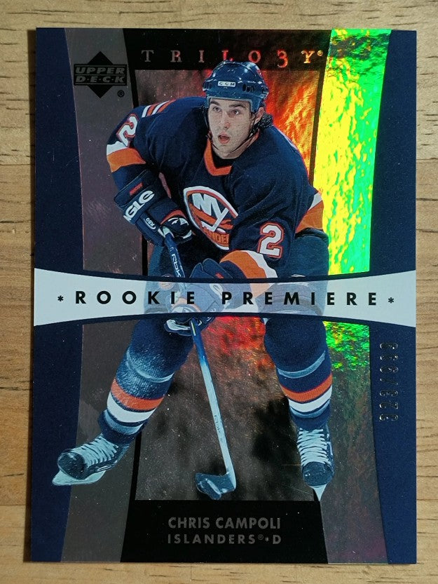 2005-06 Upper Deck Trilogy #201 Chris Campoli RC