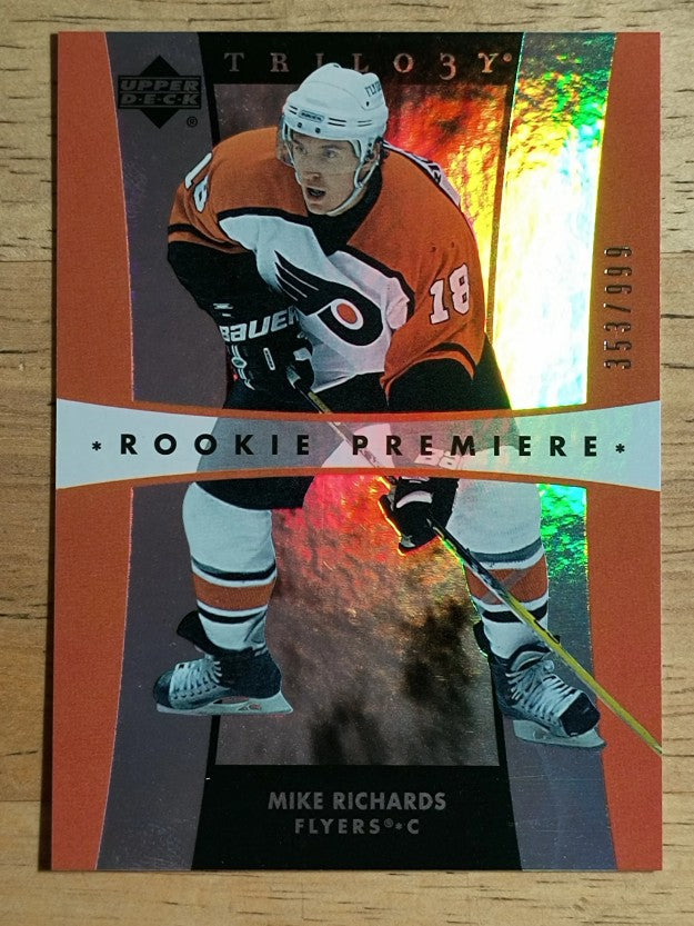 2005-06 Upper Deck Trilogy #208 Mike Richards RC