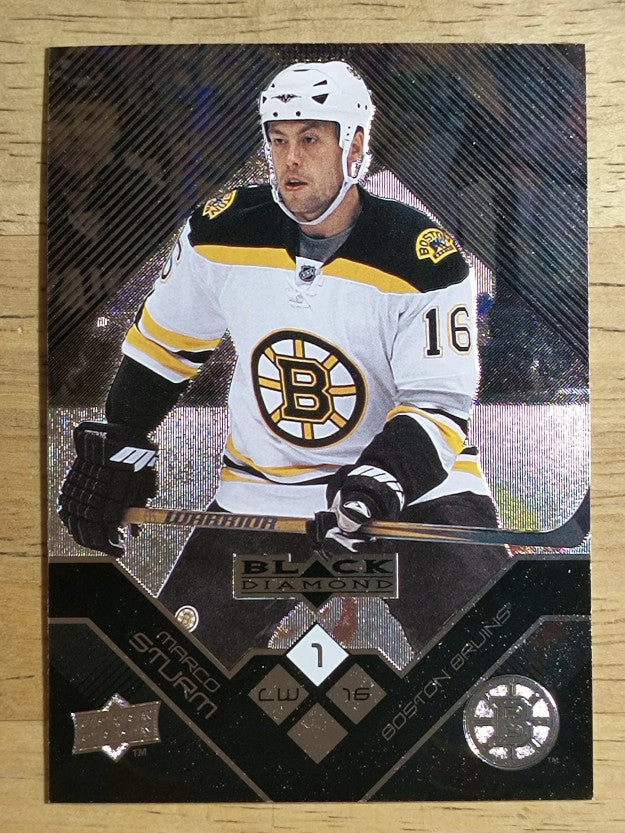 2008-09 Black Diamond #4 Marco Sturm