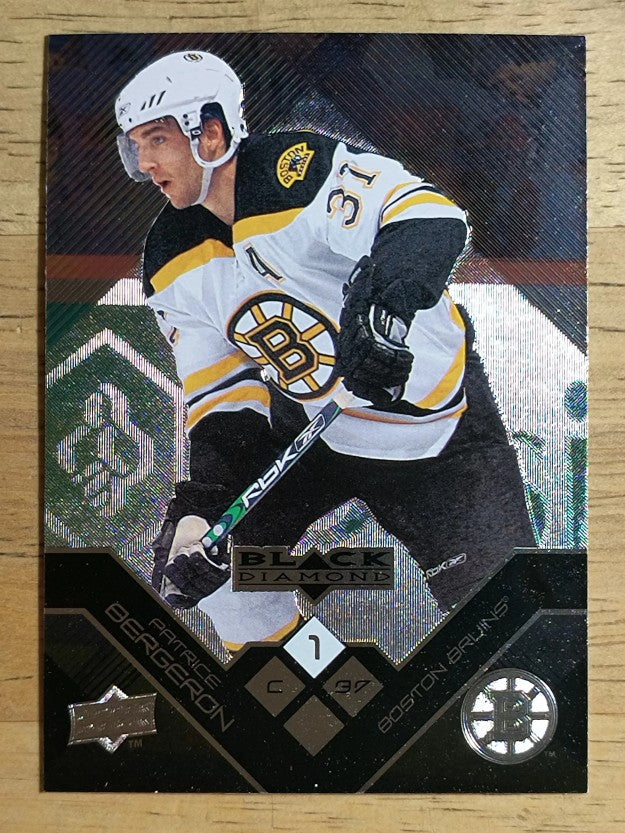2008-09 Black Diamond #5 Patrice Bergeron