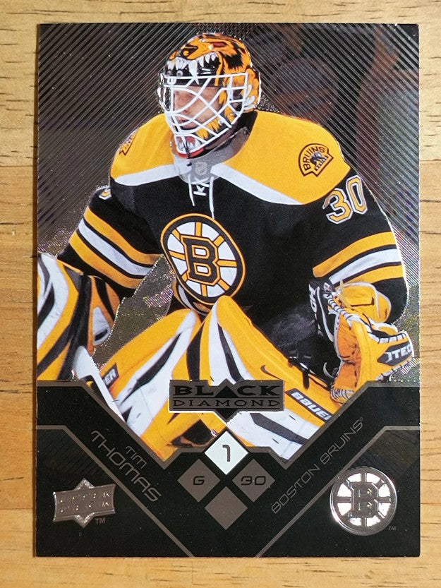 2008-09 Black Diamond #6 Tim Thomas