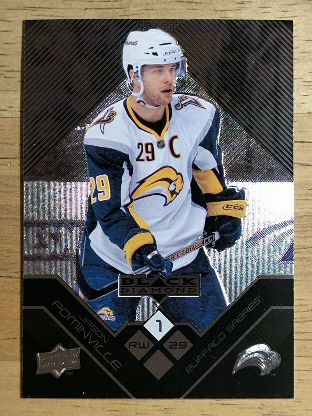 2008-09 Black Diamond #8 Jason Pominville